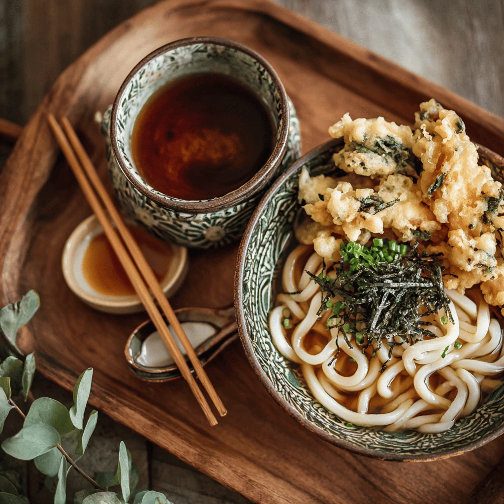 Healthy Tempura with Udon Noodles: A Delicious and Light Meal