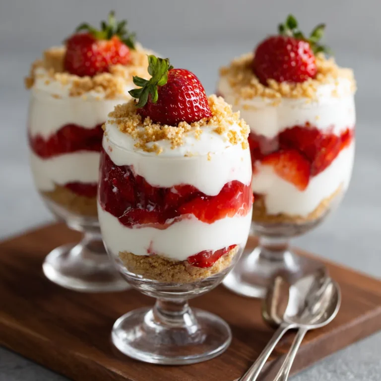 Strawberry Cheesecake Parfaits