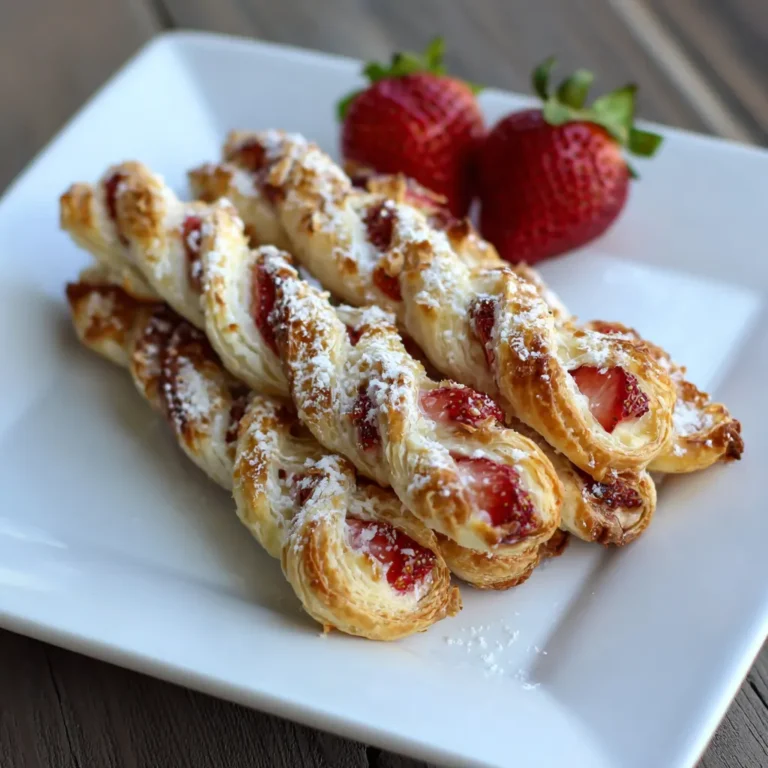 Strawberry Cheesecake Twists
