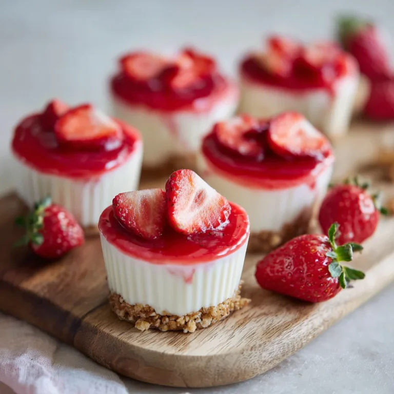 Strawberry Yogurt Cups