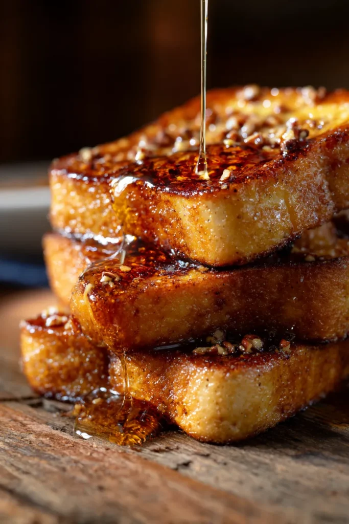 Best Ever French Toast with Maple Pecan Crunch | Easy Recipe