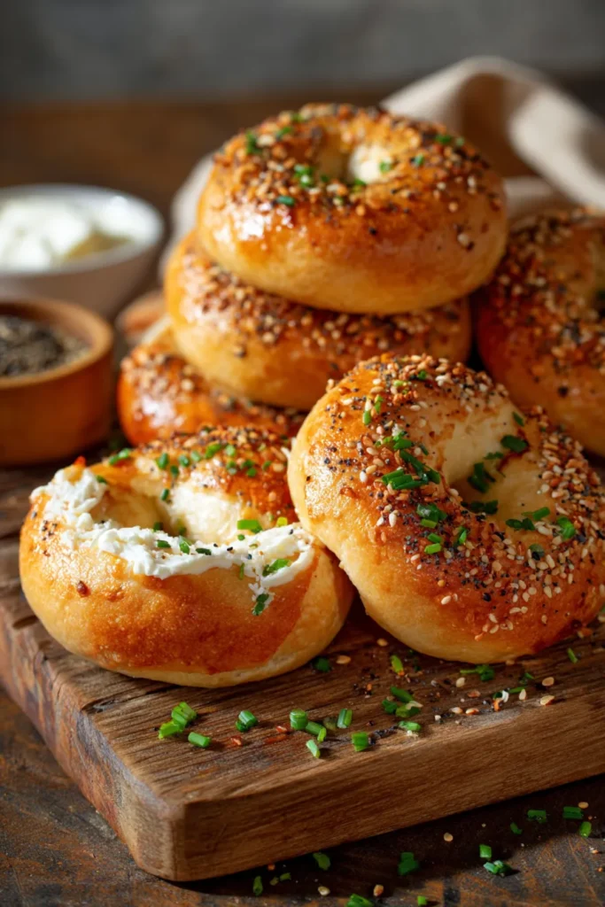 Easy 3-Ingredient Cottage Cheese Protein Bagels – Healthy & Delicious!