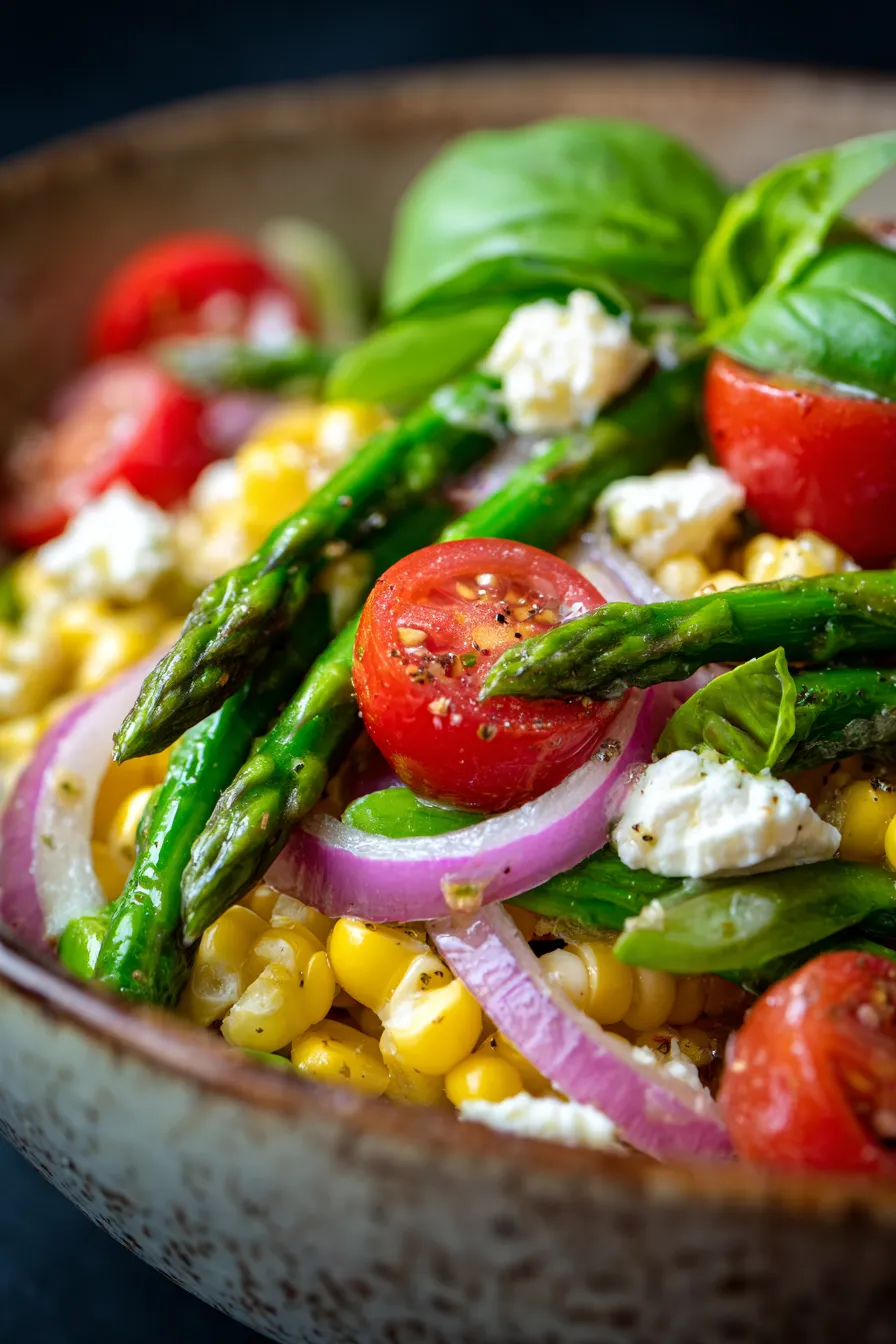 Asparagus-Summer-Corn-Salad-ingredients-fresh