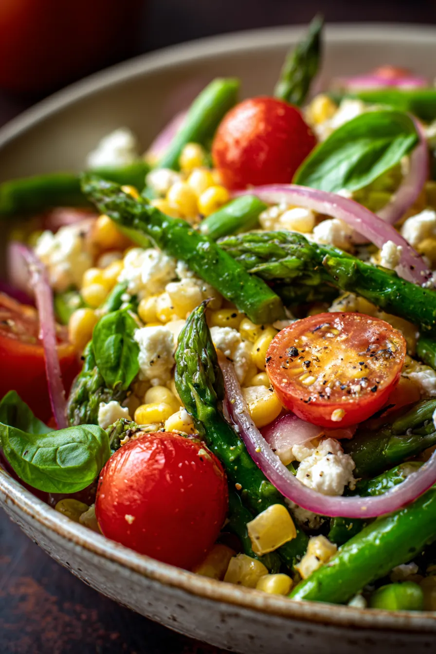 Asparagus-Summer-Corn-Salad-texture-detail