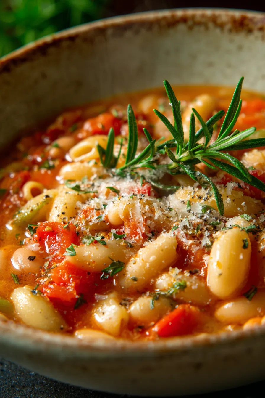 Barefoot Contessa Pasta Fagioli Recipe - An Organized Chaos - ingredients on cutting board