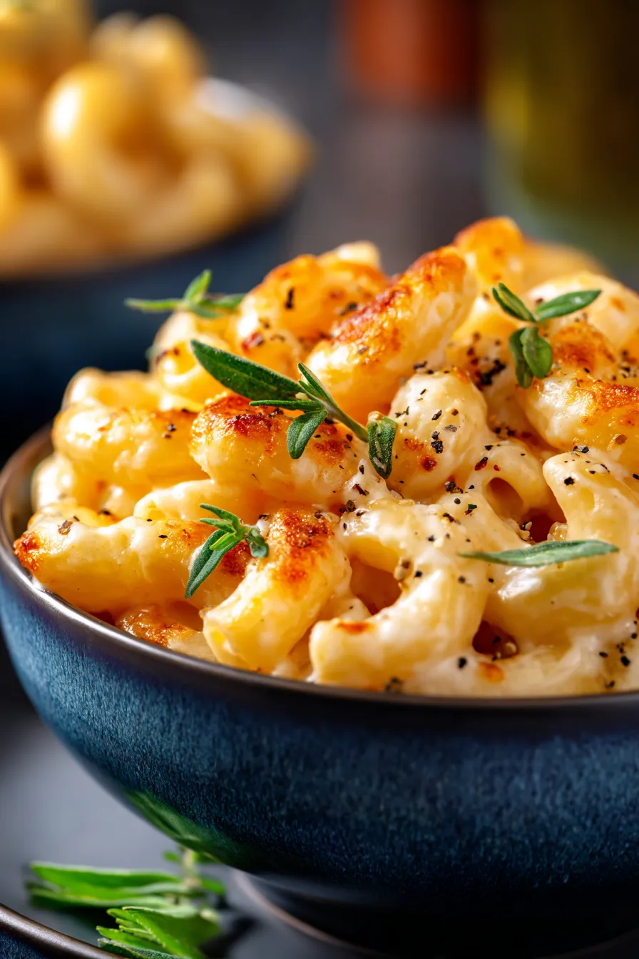 Brie Mac and Cheese: Creamy Comfort in Every Bite-ingredients-prep shot