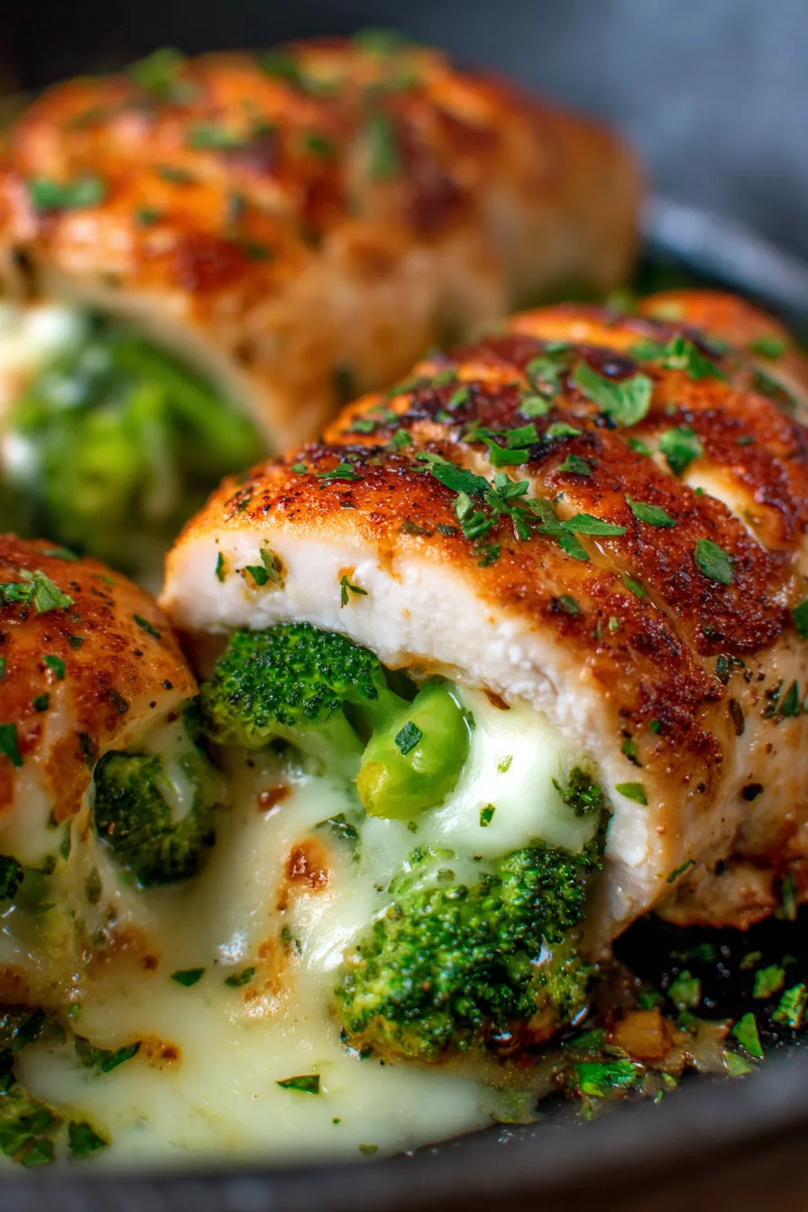 Broccoli Cheese Stuffed Chicken Breast-ingredients-mise-en-place