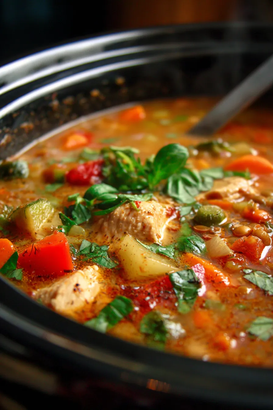 Busy weeknight soup prep
