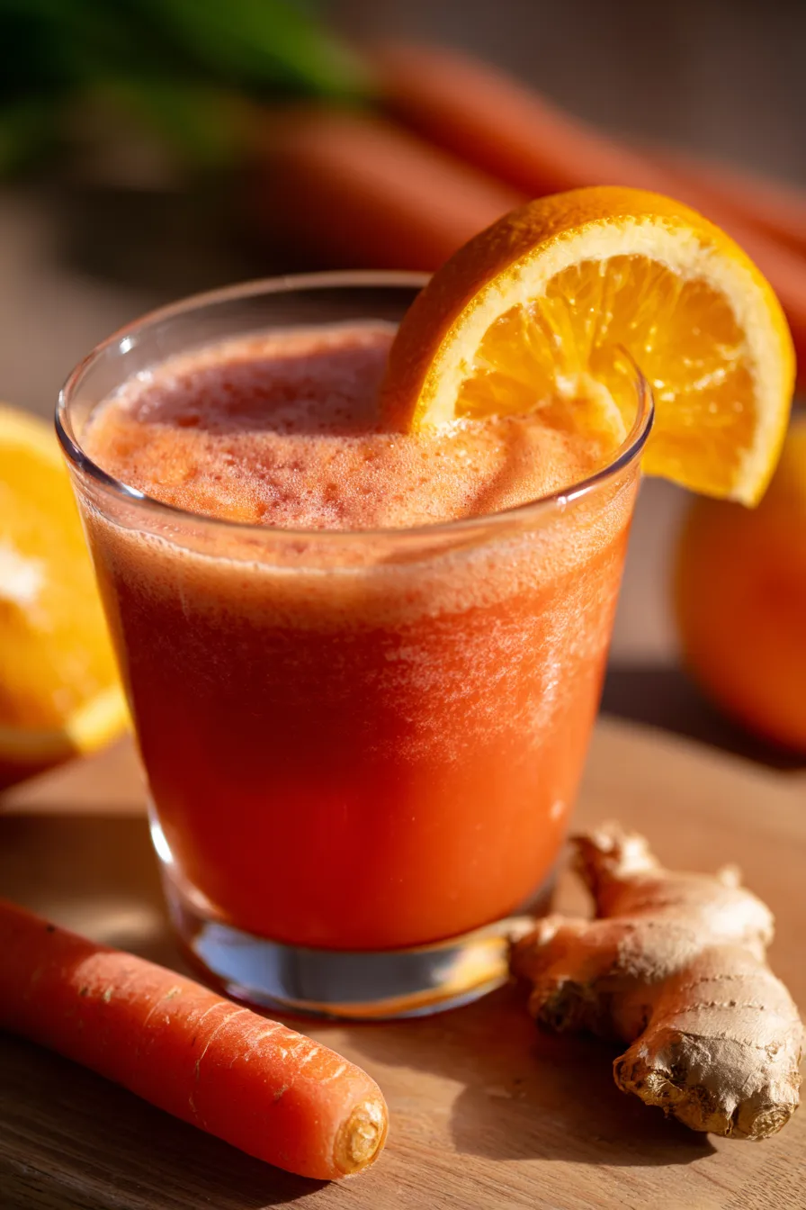 Carrot Juice Recipe with Orange & Ginger-fresh-produce