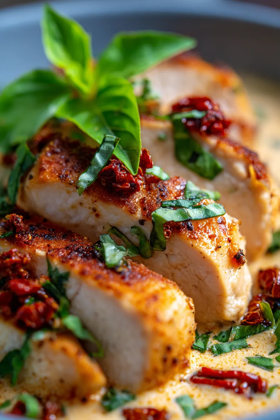 creamy chicken pasta sauce texture