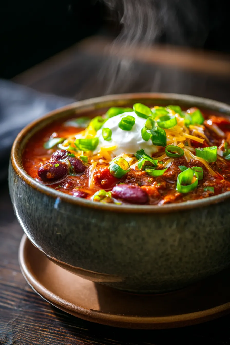 Crockpot Chili (Slow Cooker Chili) Recipe-potcooking-lifestyle