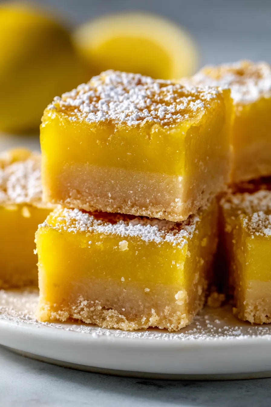 Easy Lemon Bar Recipe-ingredients-fresh