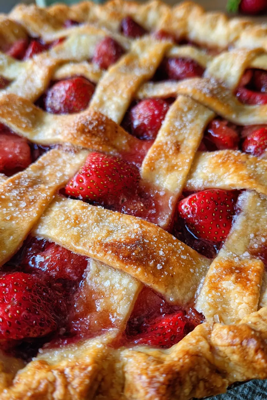 flaky pie crust texture close-up