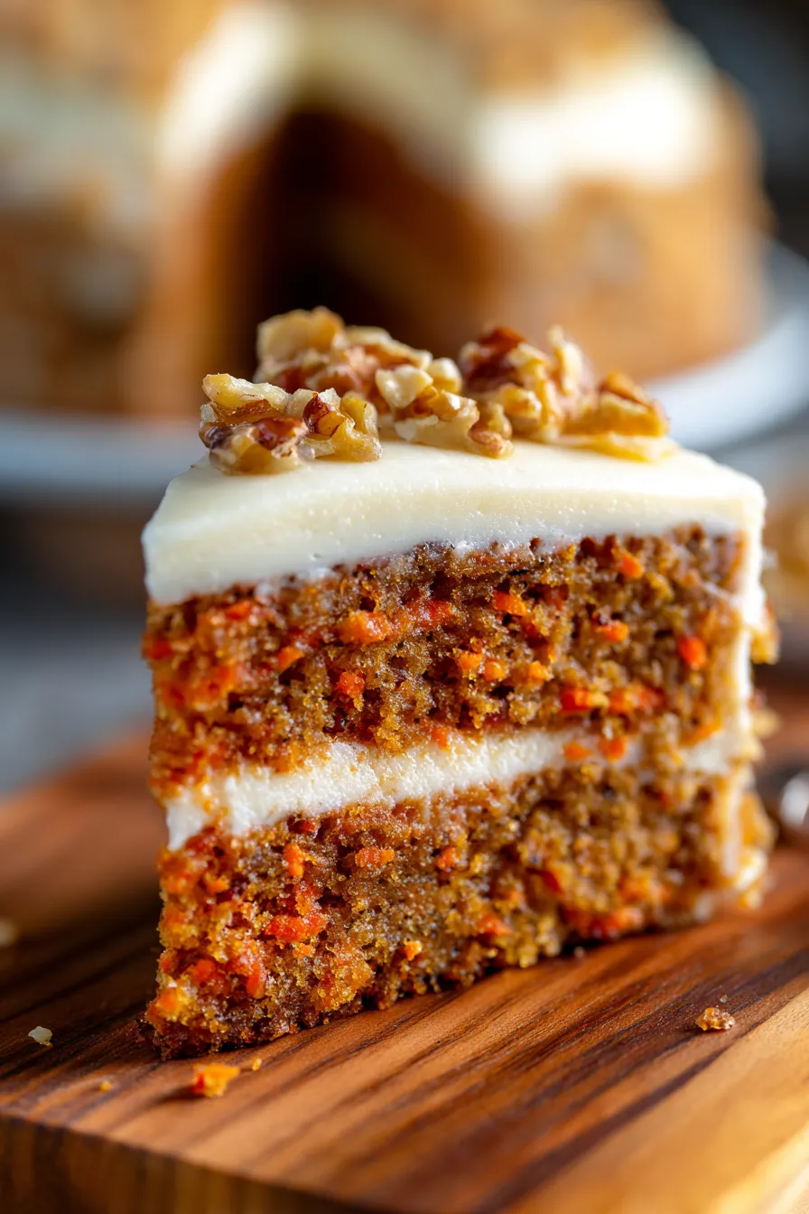 Healthy Carrot Cake-ingredients-overhead