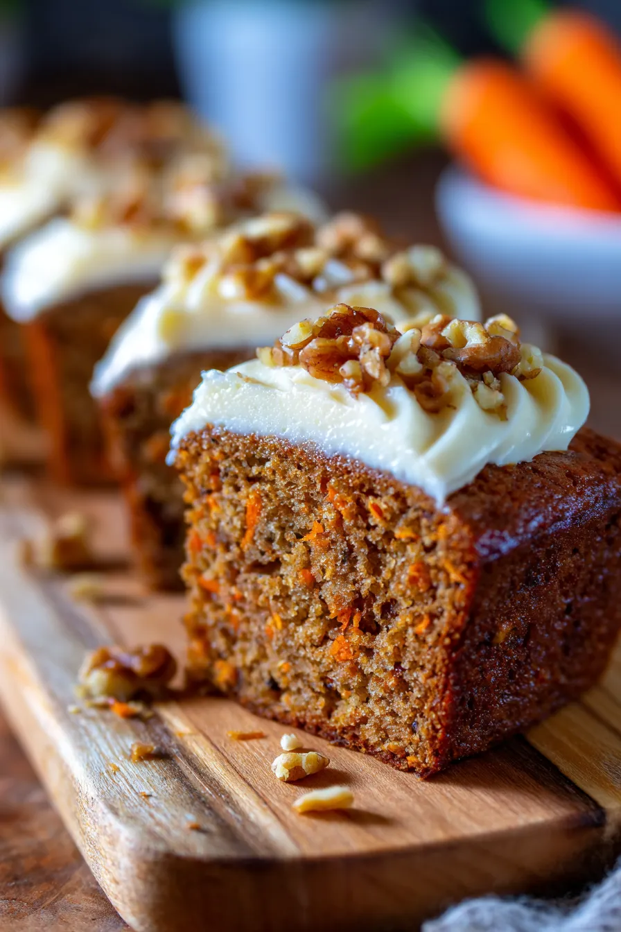 Healthy Carrot Cake-texture-moist