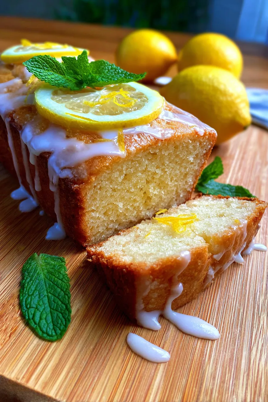 Healthy Greek Yogurt Lemon Loaf Cake-ingredients-spread