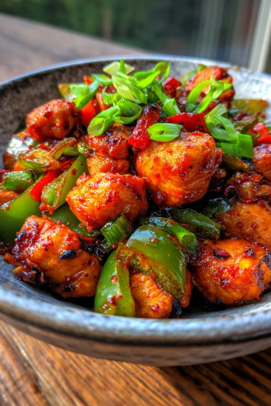 Korean Spicy Chicken Stir Fry-vibrant-colors