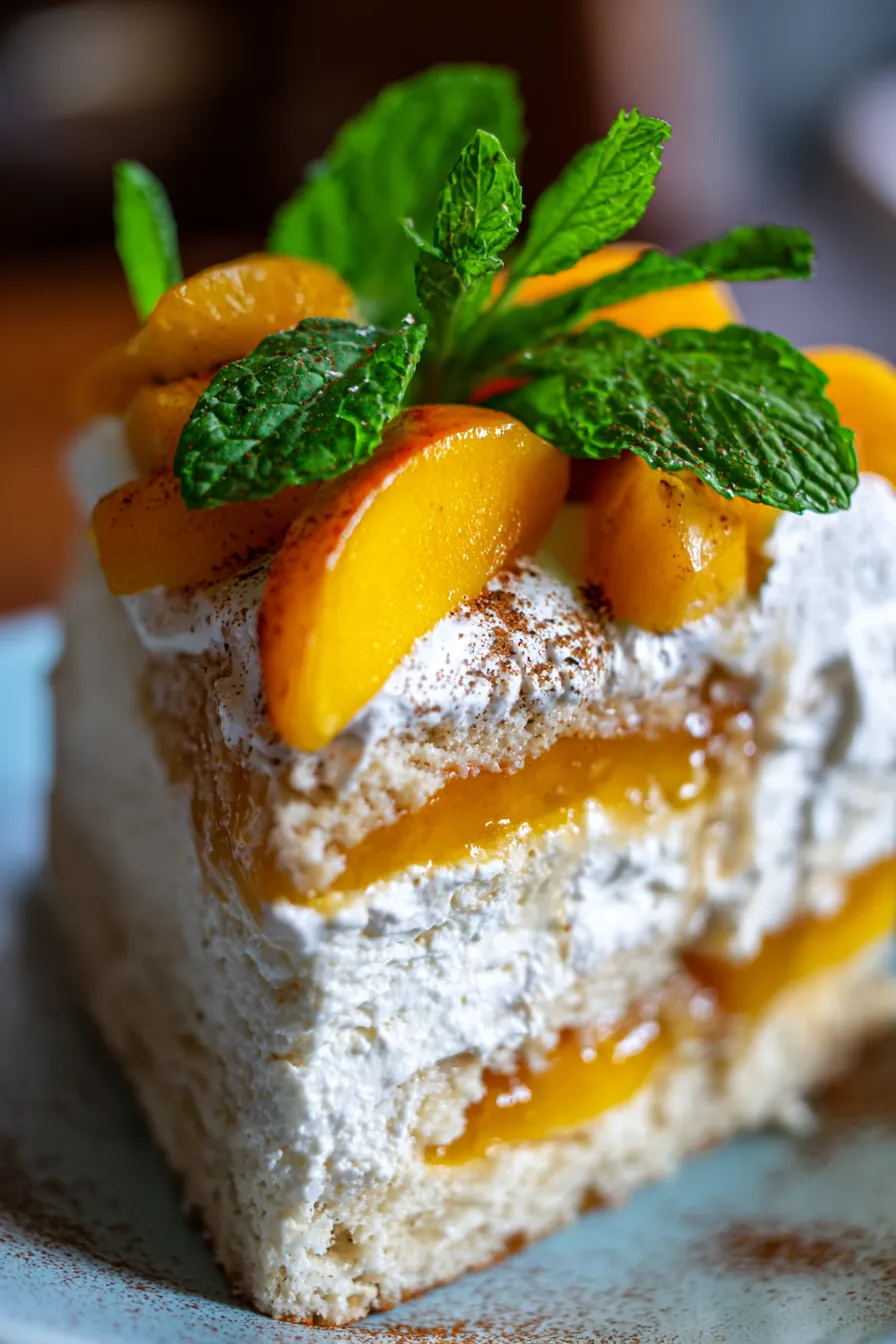 Mango Tres Leches - The Epicurean Mouse-serving-fork