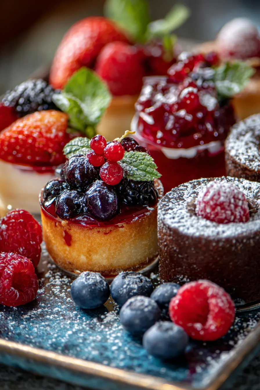 mini desserts-serving-suggestions