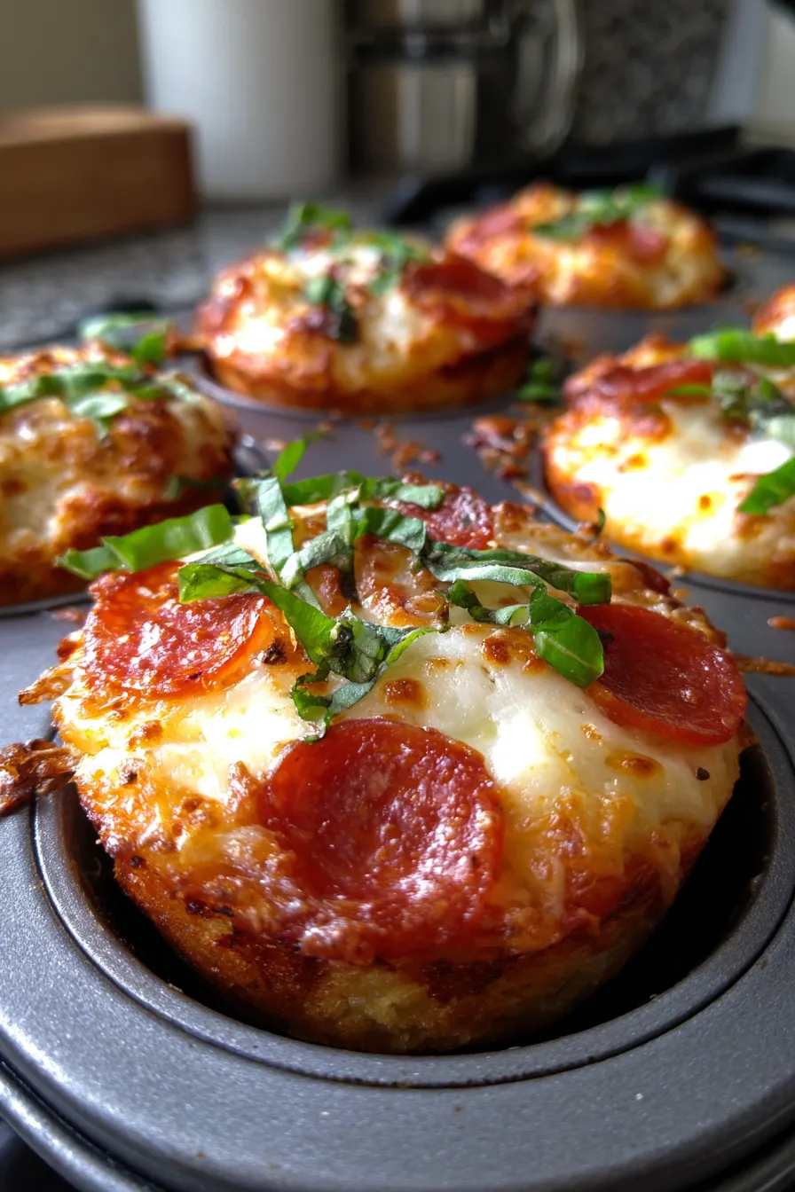 PIZZA CUPCAKES🍕-ingredients-prep