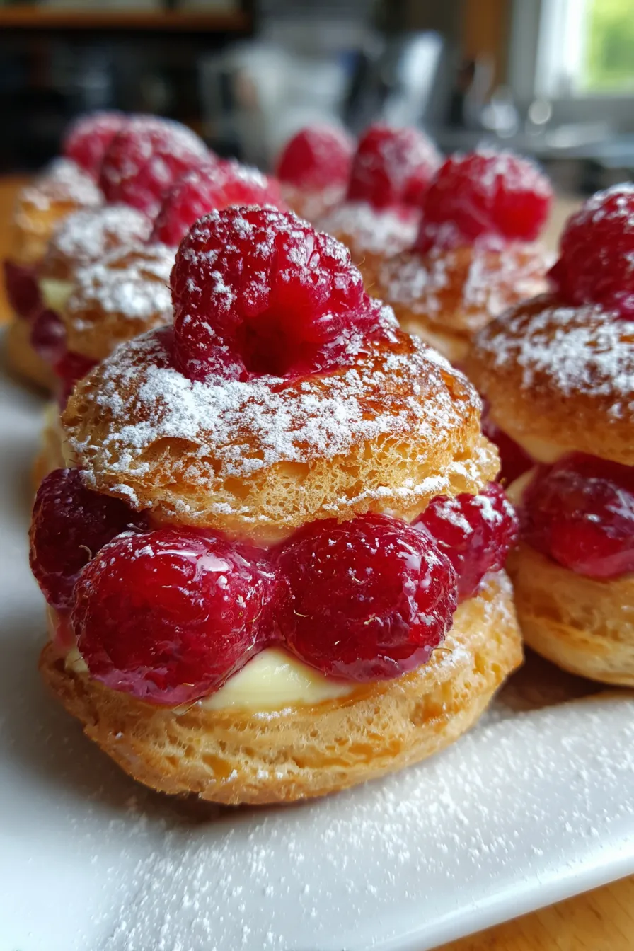 Raspberry Lemon Pastry
