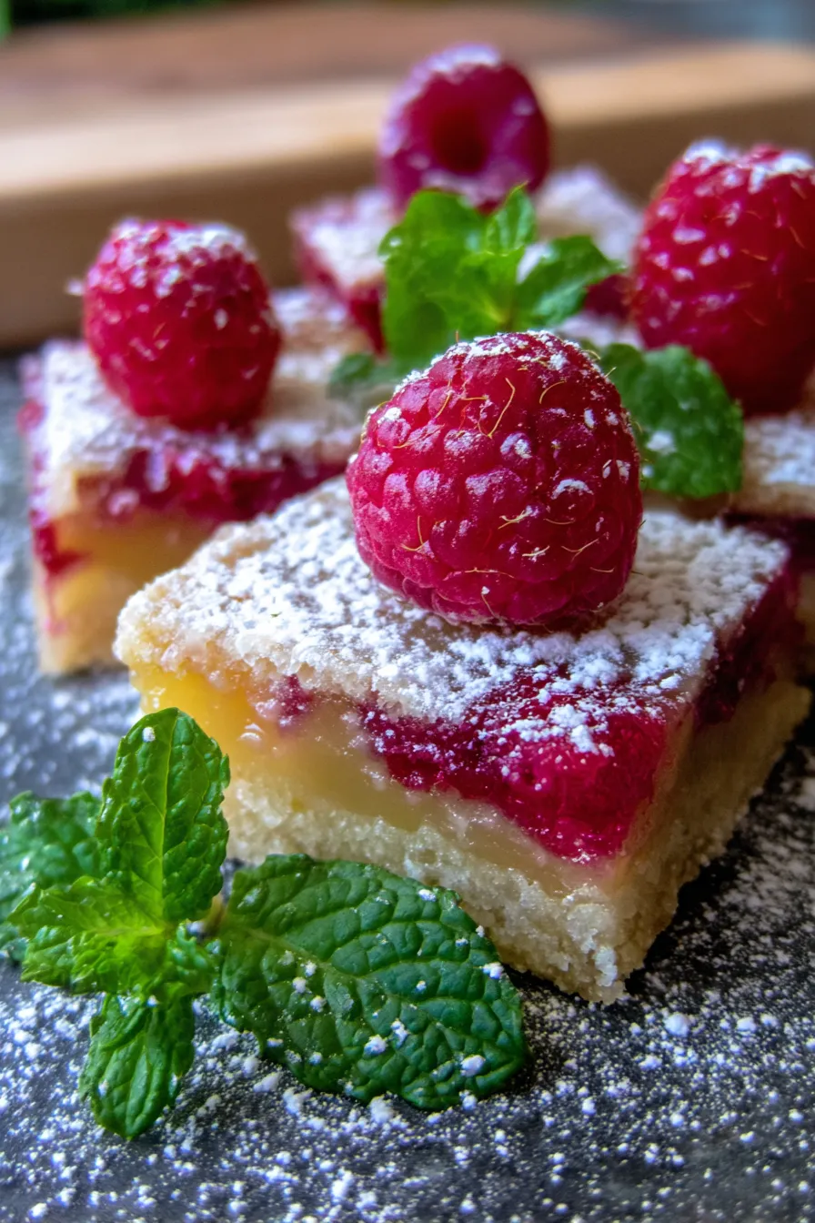 Raspberry Lemonade Bars-ingredients-arrangement