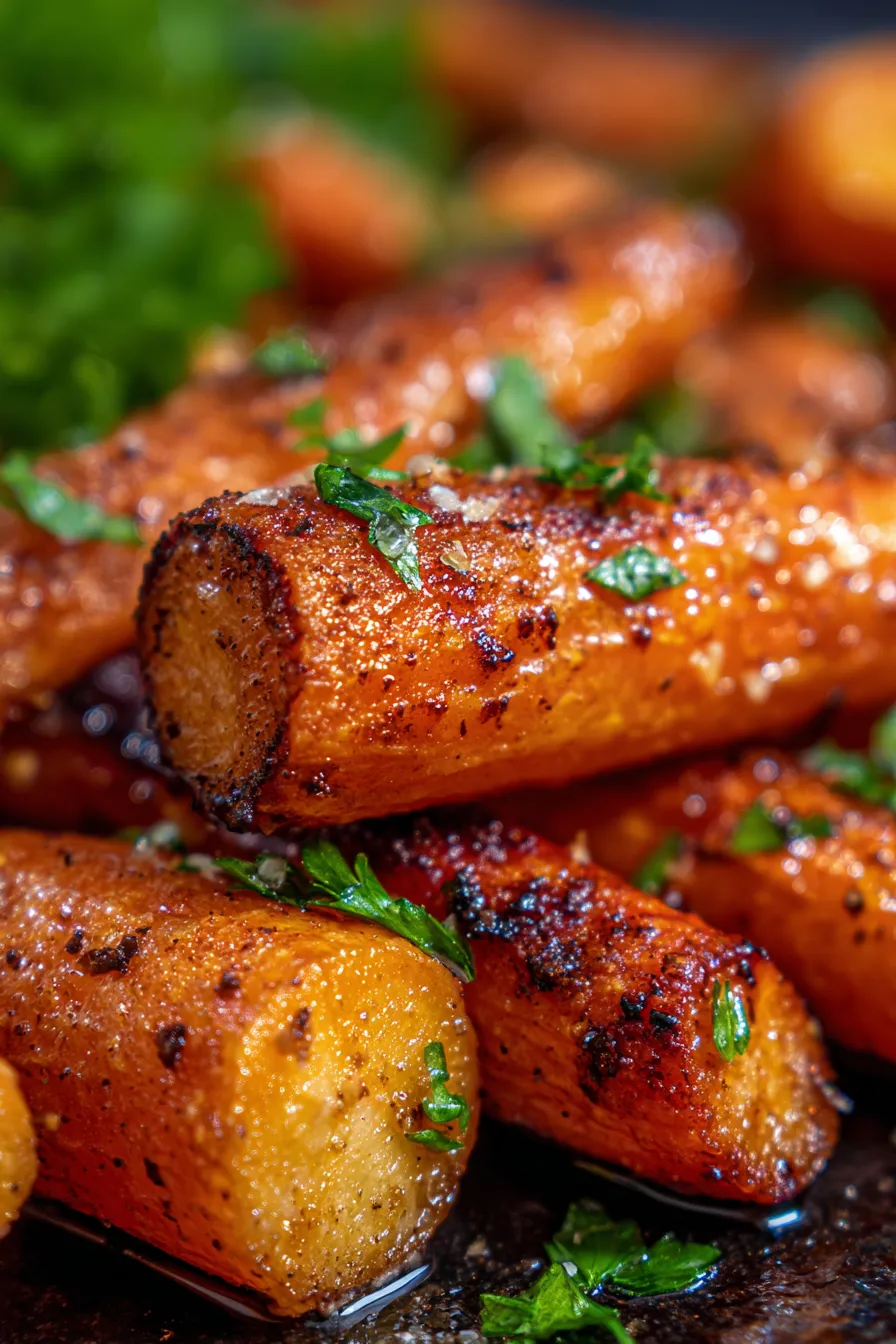 Tasty Parmesan Carrots! 🥕-ingredients-prep-overhead