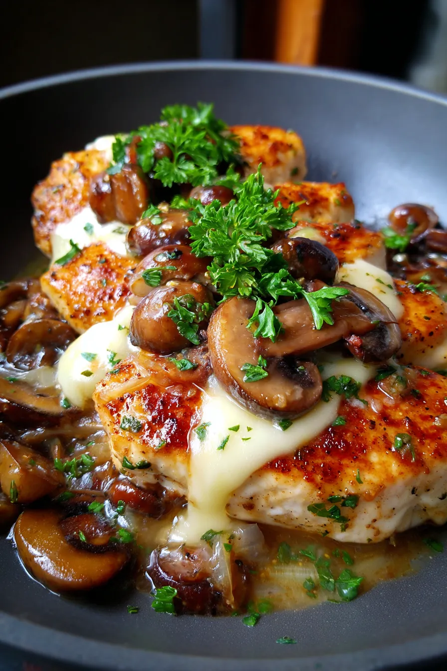 Texas Roadhouse Smothered Chicken Copycat Recipe-serving-side