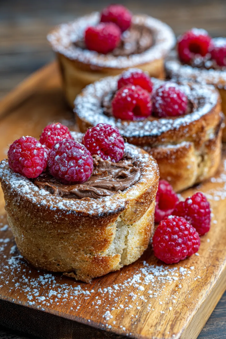 Toast pies dessert sweet snack powdered sugar