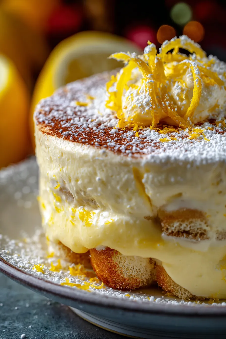 vibrant yellow dessert