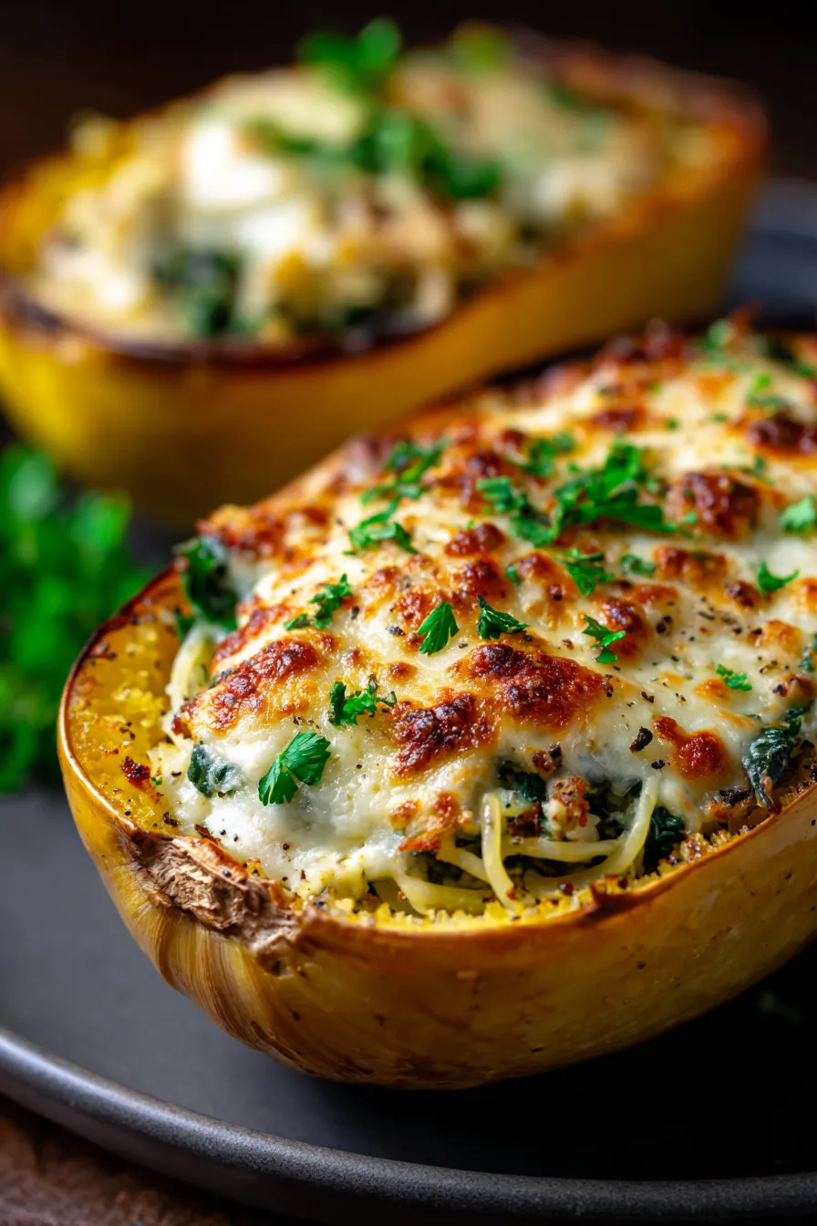 Artichoke Spinach Filling-creamy-garlic