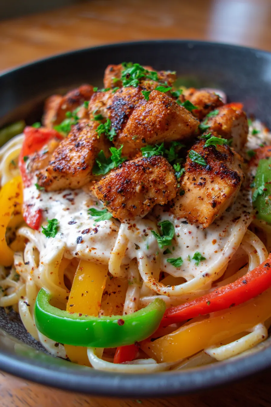 Creamy Cajun Chicken Pasta-ingredients-display