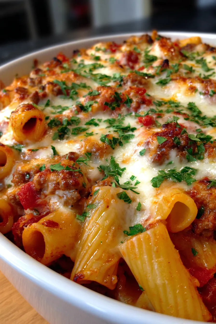 Pasta al Forno (Classic Pasta Bake)-ingredients-prep