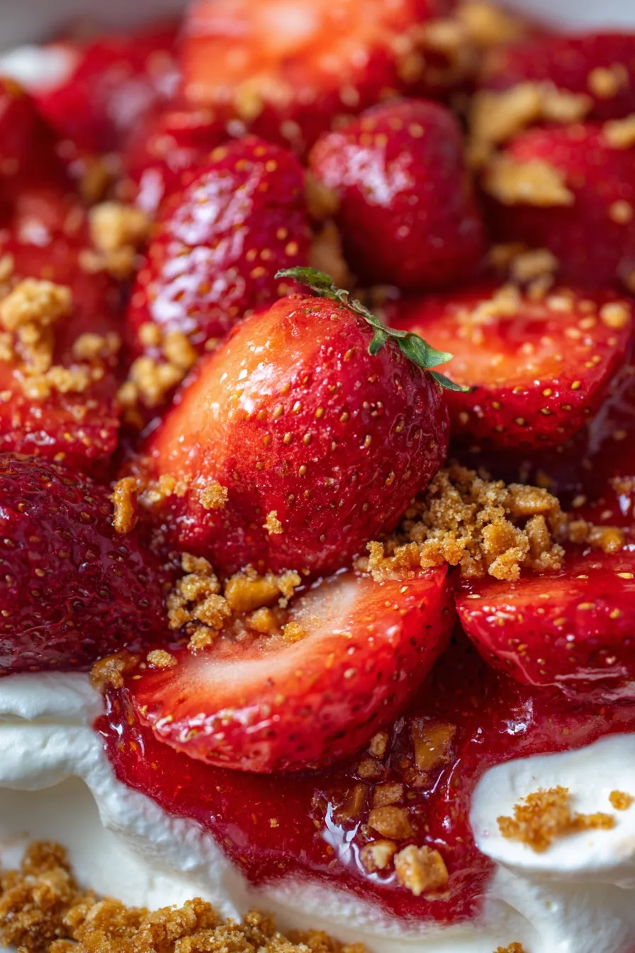 Pretzel Crust Salad-ingredients-freshstrawberries