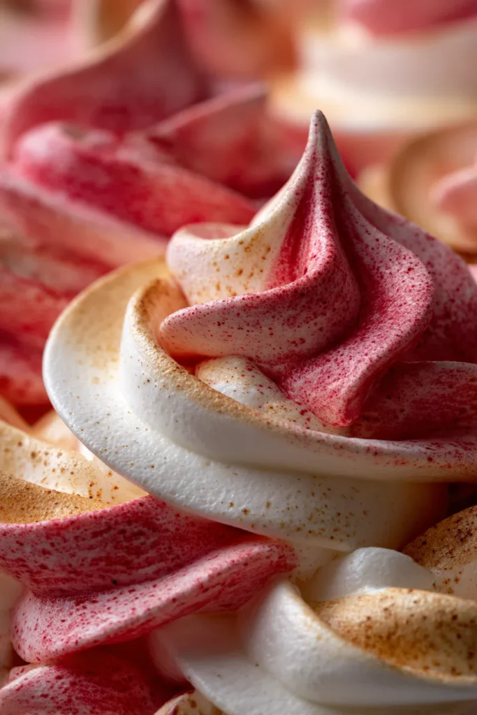 Rhubarb Meringue Dessert