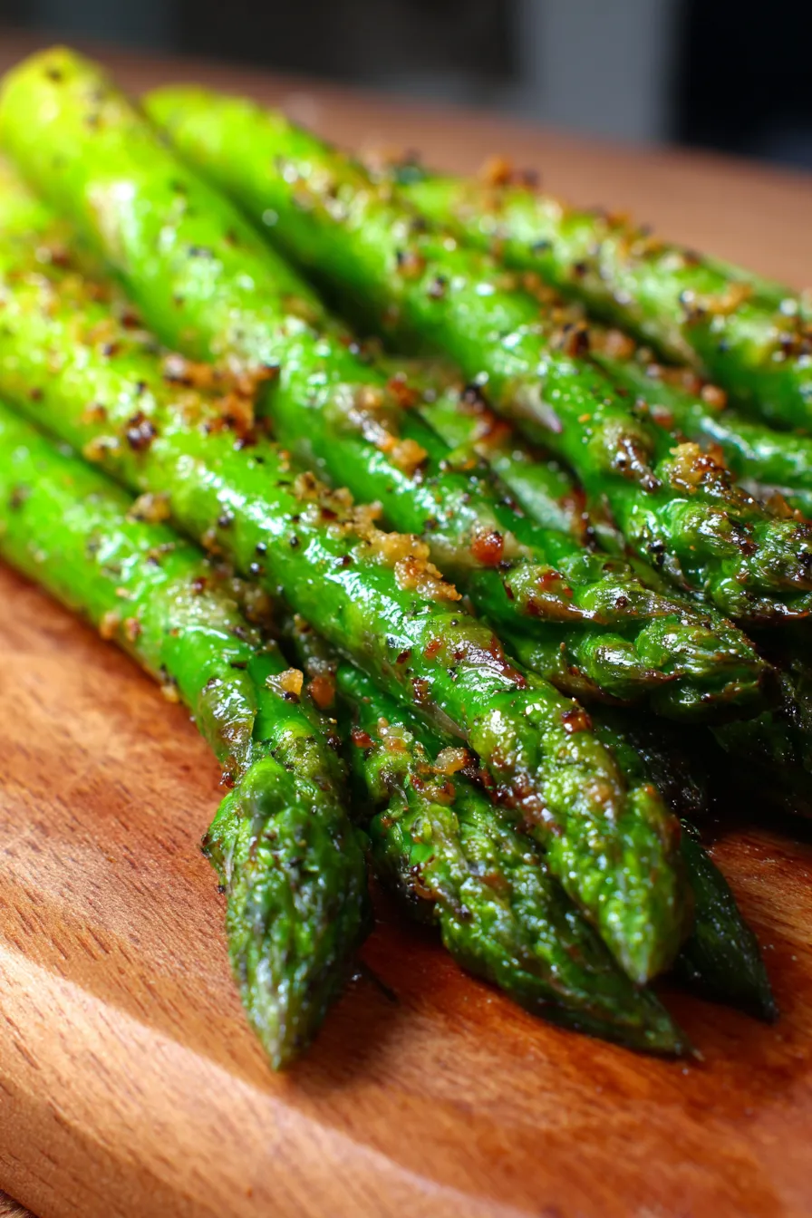 Simple Oven Roasted Parmesan Asparagus-ingredients-prep-flatlay