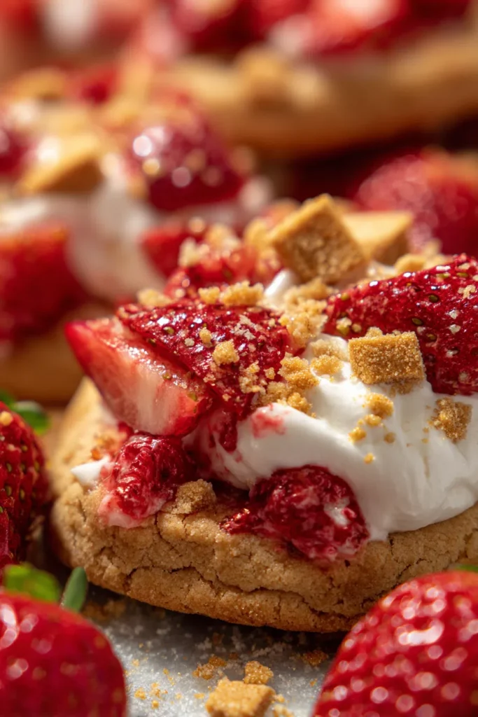 Strawberry Crunch Shortcake Cookies Recipe