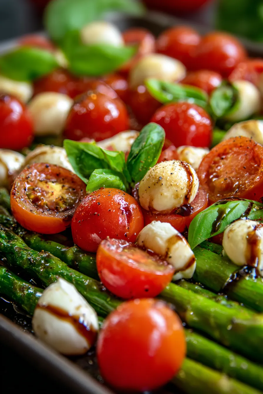Vibrant Roasted Asparagus dish
