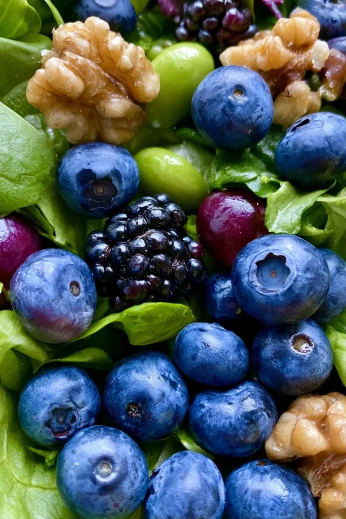 Blueberry Walnut Salad